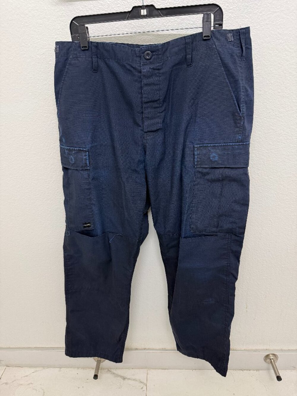 LA Police Gear BDU Cargo Pants Navy Blue Tactical Ripstop